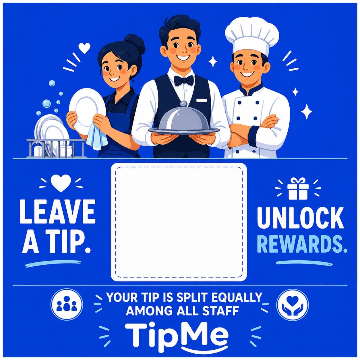 TipMe QR Code Template